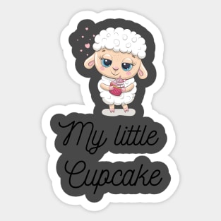 My little cupcake Sticker